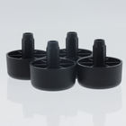 KR-P0396 Glides Bun Replacement Plastic Couch Legs M8 1 Inch High Stability supplier