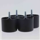 KR-P0394 HDPE Plastic 2 Inch Sofa Legs Round 2000PCS Quick Fitting 49g Weight supplier