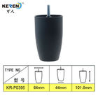 KR-P0395 Smooth Replacement Chair Feet Plastic 4 Inch Strong Load Bearing Capacity supplier