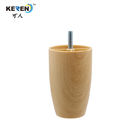 KR-P0395W Natural Plastic Adjustable Cabinet Feet Wood Looking Surface Easy Install supplier