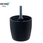 KR-P0105 Decorative Plastic Round Sofa Feet M8 Bolt High Corrosion Resistance supplier