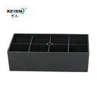 KR-P0265 55mmH Plastic Cabinet Feet Home Use , Rectangle Plastic Furniture Legs No Noisy supplier