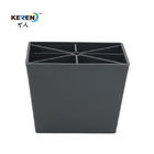 KR-P0122 4 Inch Plastic Sofa Legs Replacement , Dining Room Table Leg Risers Easy Fitting supplier