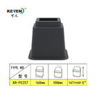 KR-P0257 5 Inch Plastic Bed Risers PP Polypropylene Material Reduce Vibration supplier