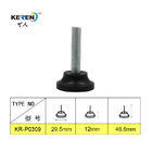 KR-P0309 PP Replacement Plastic Couch Legs , Adjustable Leveling Feet Home Furniture Use supplier