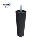 KR-P0313 145mm Height Round Furniture Feet , Plastic Sofa Legs Replacement No Noisy supplier