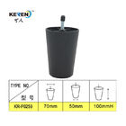 KR-P0259 M8 Screw Plastic Furniture Legs Replacement 70*50*100mm Easy Install supplier