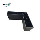 KR-P0261 Durable Plastic Cabinet Feet , Modern L Shaped Furniture Feet High Stability supplier