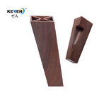 KR-P0296W2 Modern Design Plastic Sofa Feet Replacement PP Brown Color 150mm Height supplier