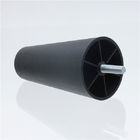 M8 2.5cm 110mm Black Plastic Table Furniture Feet supplier