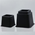 8 Inch 95mm SGS Rubber Stacking Adjustable Bed Risers supplier