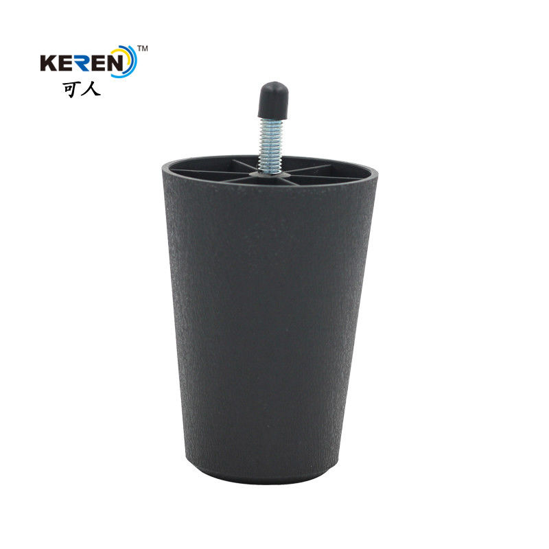 KR-P0259 M8 Screw Plastic Furniture Legs Replacement 70*50*100mm Easy Install supplier