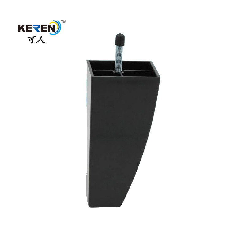 KR-P0156 Cone Shape Plastic Cabinet Feet 140mm Height With Screw Bolt Easy Install supplier