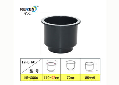 KR-S006 Black Recessed Cup Holder For Marine Boat supplier
