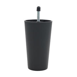 KR-P0148 125mm Plastic Sofa Feet Replacement , 5/16'' Screw M8 Bolt Plastic Couch Legs supplier