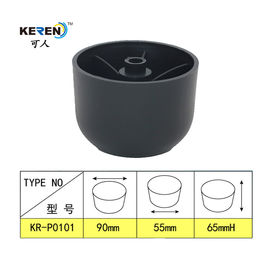 KR-P0101 Round Plastic Sofa Legs Replacement Easy Install Reduce Vibration supplier