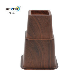 KR-P0246W 8 Inch Adjustable Bed Risers Living Room Use Black Color Easy Fitting supplier