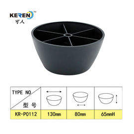 KR-P0112 Industrial Bowl Plastic Sofa Legs Replacement Quick Install Wear Protection supplier