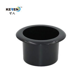 KR-P0212 2 Inch Cooling Recessed Cup Holder Plastic Material For Furniture Deep Black supplier