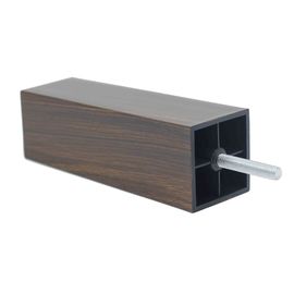 KR-P0166W2 Wooden Color Replacement Plastic Couch Legs Easy Fitting Reduce Vibration supplier