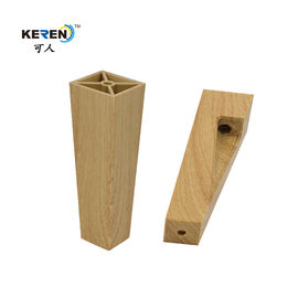KR-P0296W1 Light Yellow Replacement Sofa Feet Irregular Oblique High Corrosion Resistance supplier