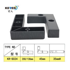 KR-S024 Black L Shaped Furniture Legs For Sofa Left And Right High Stability supplier