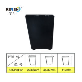KR-P0412 4.3 Inch Plastic Sofa Feet Replacement PP Material Reduce Scratches supplier