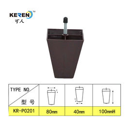 KR-P0201 Decorative Screw Furniture Feet 2000PCS Reduce Vibration 80*80*100mm supplier