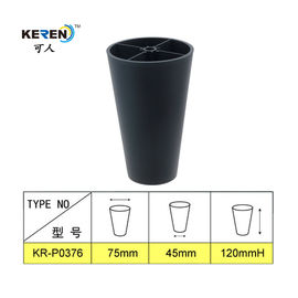 KR-P0376 Small Size Plastic Furniture Legs Replacement Adjustable For Living Home supplier
