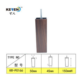 SGS Wood Finished 150mm 200kg kitchen Plastic Cabinet Feet supplier