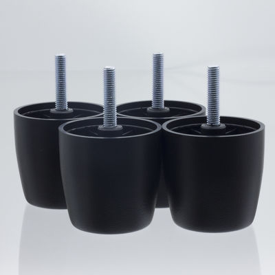 Keren 45mm PP Outlet Sofa Furniture Leg Extenders supplier