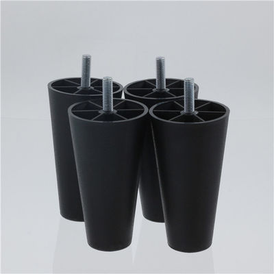 Low Dia 11cm SGS Square Plastic Furniture Feet Legs supplier