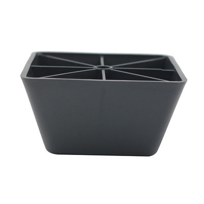 SGS 143g 115mm Screw In Non Slip Square Rubber Chair Leg Feet supplier