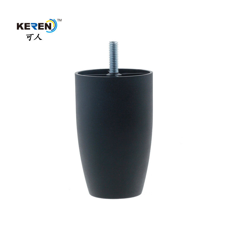 KR-P0395 Smooth Replacement Chair Feet Plastic 4 Inch Strong Load Bearing Capacity supplier