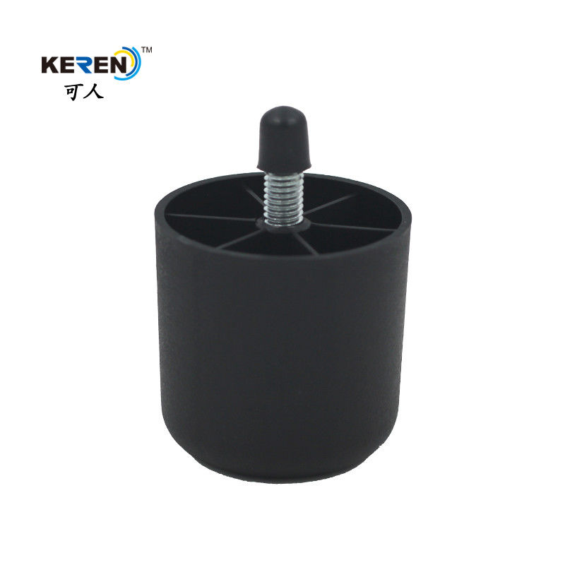 KR-P0253 Round Adjustable Plastic Bed Frame Feet Sliders Glides PP Strong Load Bearing supplier