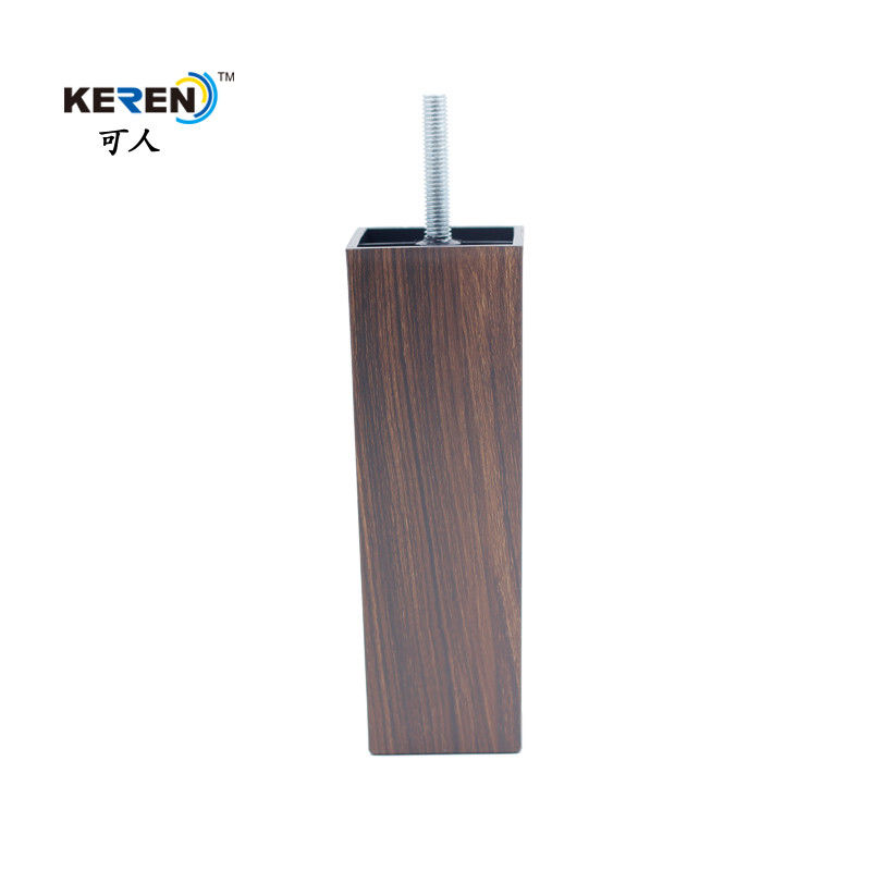 KR-P0166W2 Wooden Color Replacement Plastic Couch Legs Easy Fitting Reduce Vibration supplier