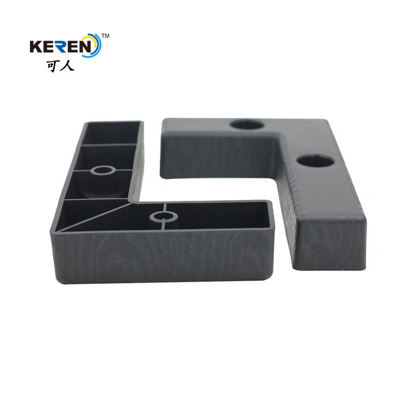 KR-S024 Black L Shaped Furniture Legs For Sofa Left And Right High Stability supplier