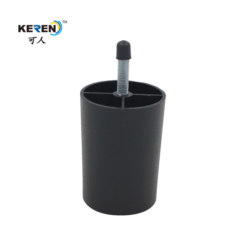 KR-S022 3" Plastic Furniture Legs Replacement Strong Load Bearing Long Lifespan supplier